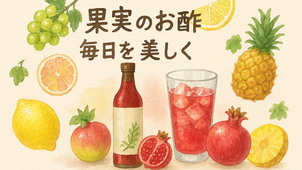 「美酢」のイメージイラスト。